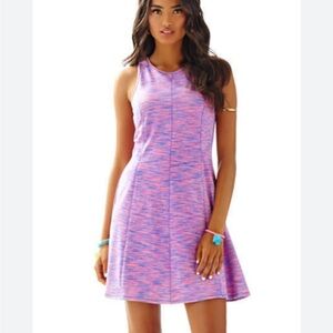 Lilly Pulitzer Sleeveless Pink and Blue Dress
